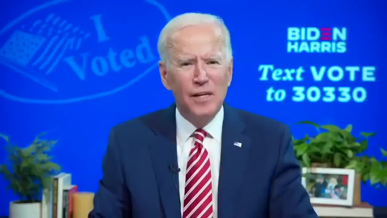 Joe Biden Admits Voter Fraud Back To Obama's 2nd Term