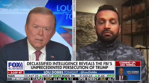 Lou Dobbs interviewed Kash Patel, they will be held accountable