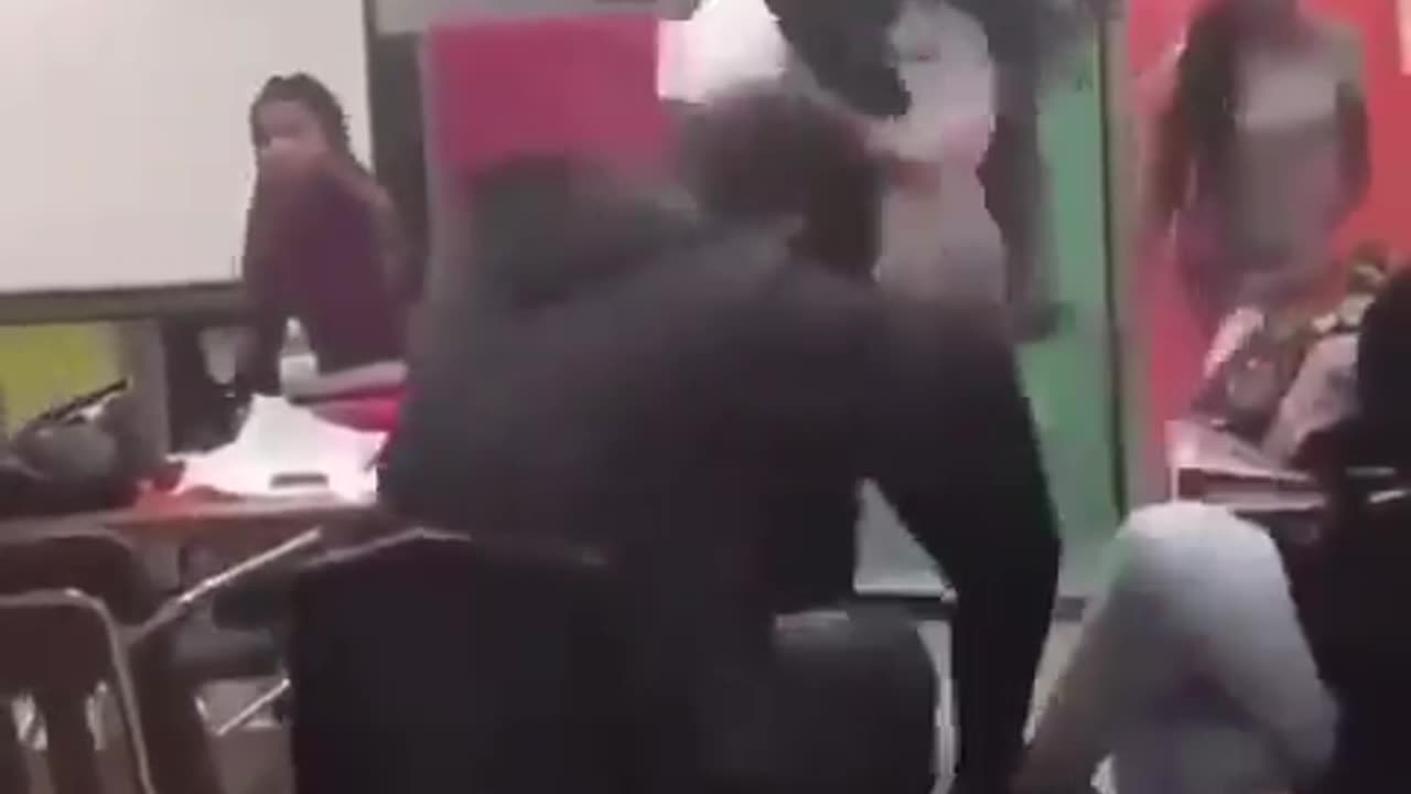 Dust Bin To Student's Head