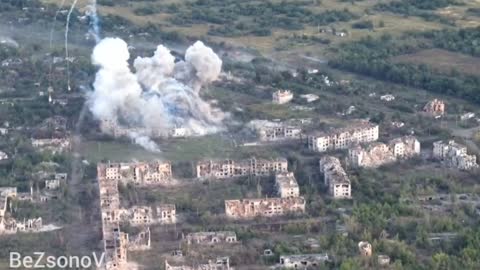 Our artillery with the largest calibers demolishes the positions of the AFU in Avdiivka.