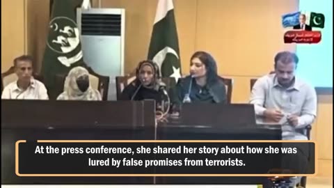 Baloch terrorists manipulate women into carrying out suicide attacks