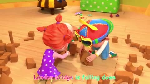 London Bridge is Falling Down | CoComelon Nursery Rhymes & Kids Songs