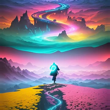 Step Into the Unknown: A Traveler’s Journey Through Surreal Dreamscapes