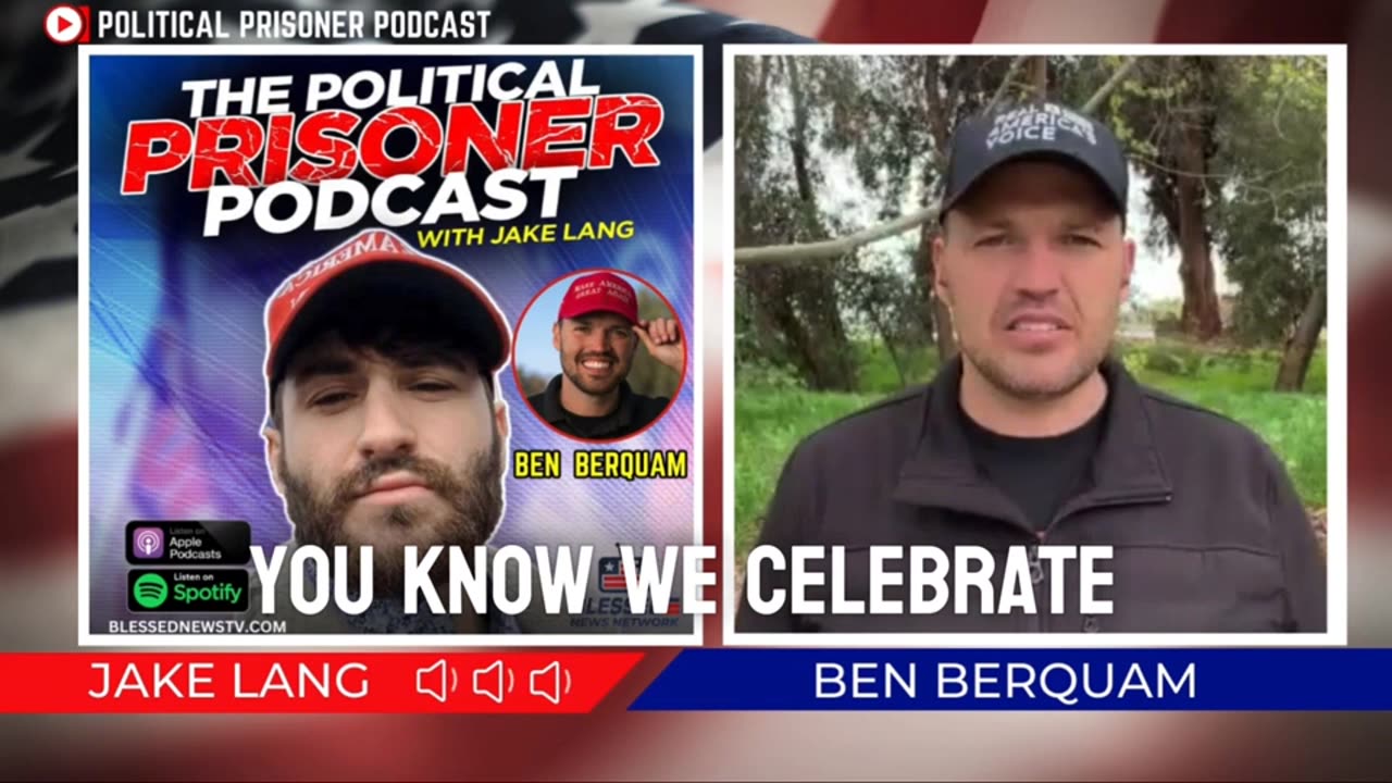 JAKE LANGs POLITICAL PRISONER PODCAST WITH GUEST BEN BERQUAM