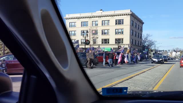 "Stop the Steal" rally in Concord, NH