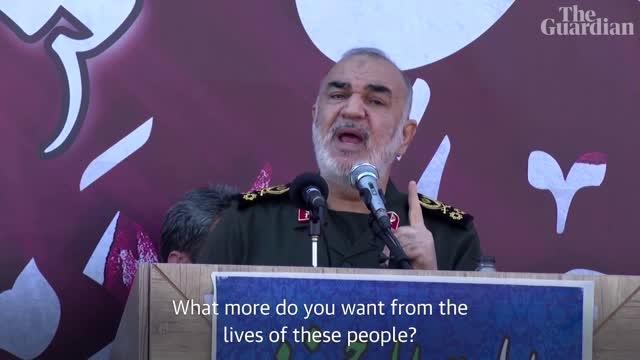 Head of Iran's Revolutionary Guards warns protestors 'today is the final day of unrest'