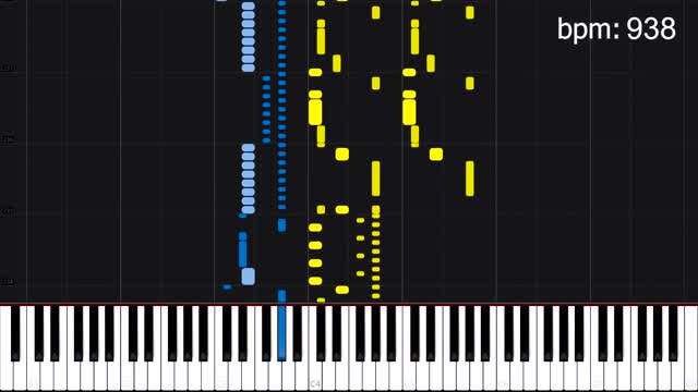 Moonlight Sonata... but it gets faster and faster