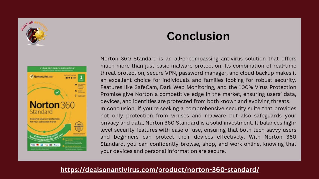 Norton 360 Standard Antivirus Protect Your Devices