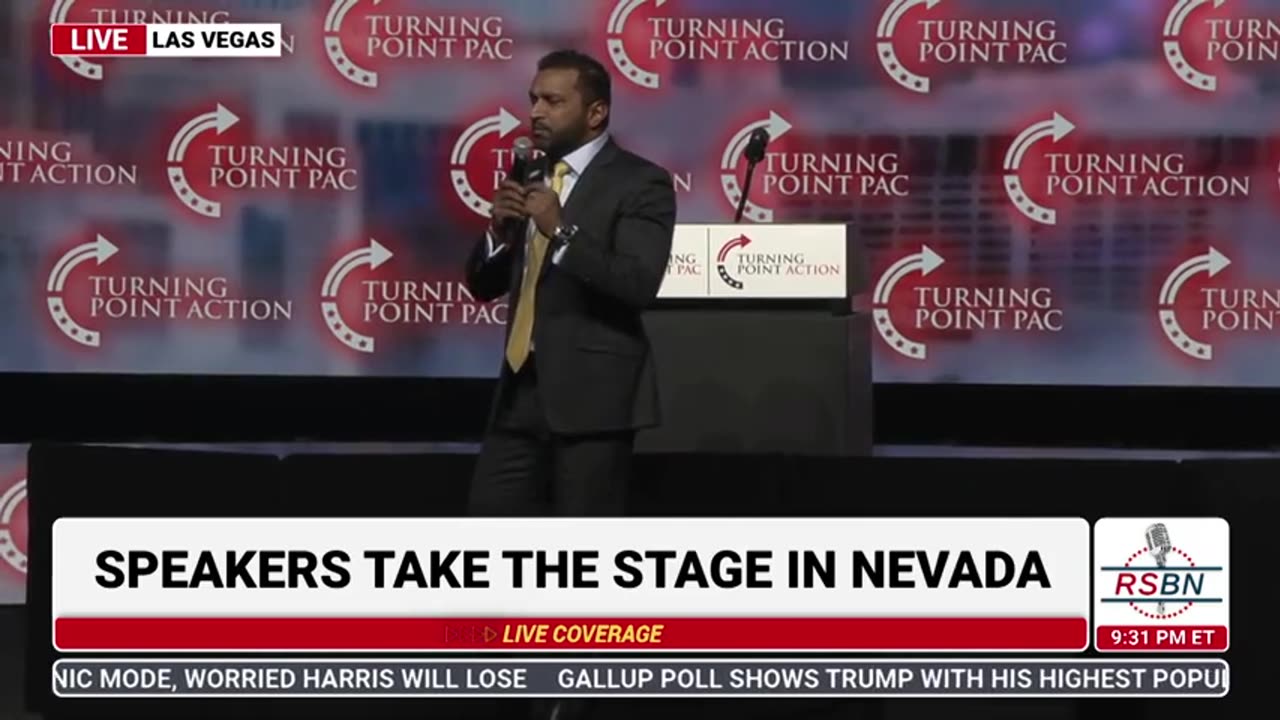 Kash Patel Delivers Remarks in Las Vegas, NV