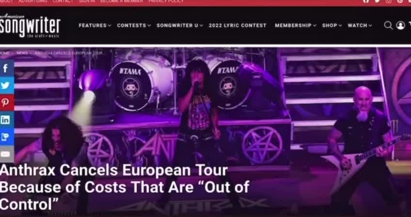 CONCERTES CANCELLED - CELEBRITIES ARE ALL GOING DOWN