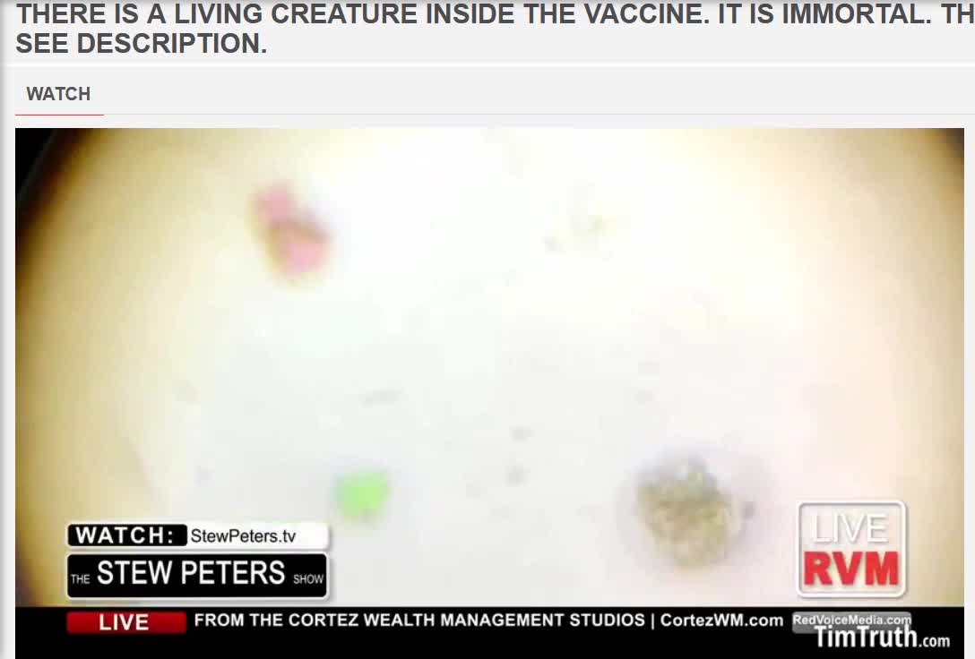 Is the Vaccine a False Tree of Life?