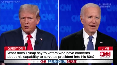 Presidential debate highlights between trump and Biden 2024