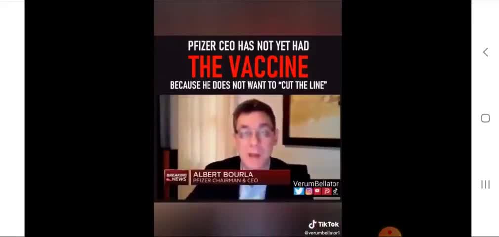 Pfizer CEO HASN'T even TAKEN the JAB