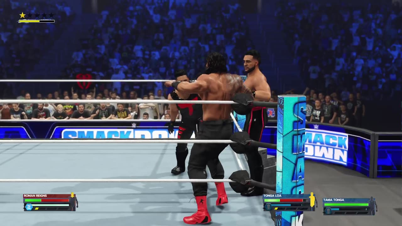 WWE 2K24 Smackdown 08/09/2024 Handicap Match