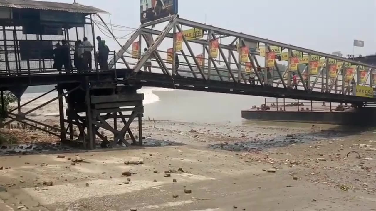 High Tide in Ganga River