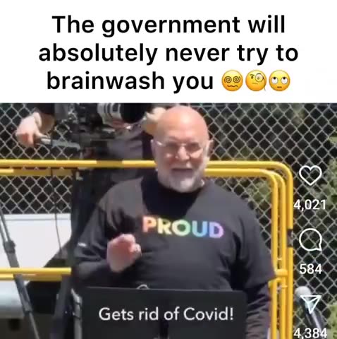 The gay Jewish US government would never try to brainwashed you to get the Jew-made jabs.mp4