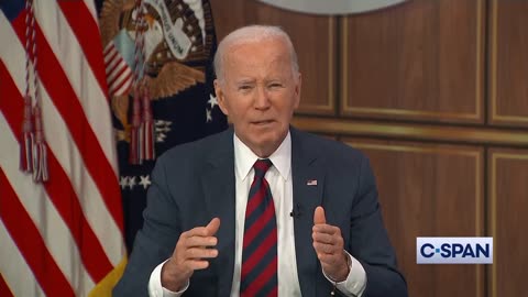 Biden: "Congresswoman Marjorie Taylor Greene...is now saying the federal government