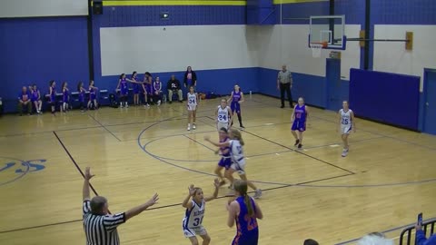 7th Grade Lady Hawks vs Petersburg