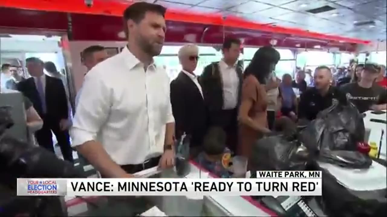 Trump and Vance team up to campaign in Minnesota, a state that hasn't backed the GOP in 52 years