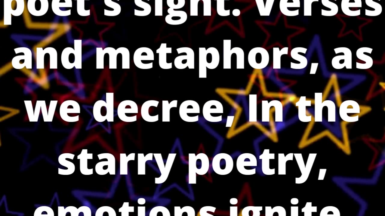 Cosmic Dreams: Creative Insights into the World of Stars #poem #poetry #shorts #art👍👄🔔🛫✒️