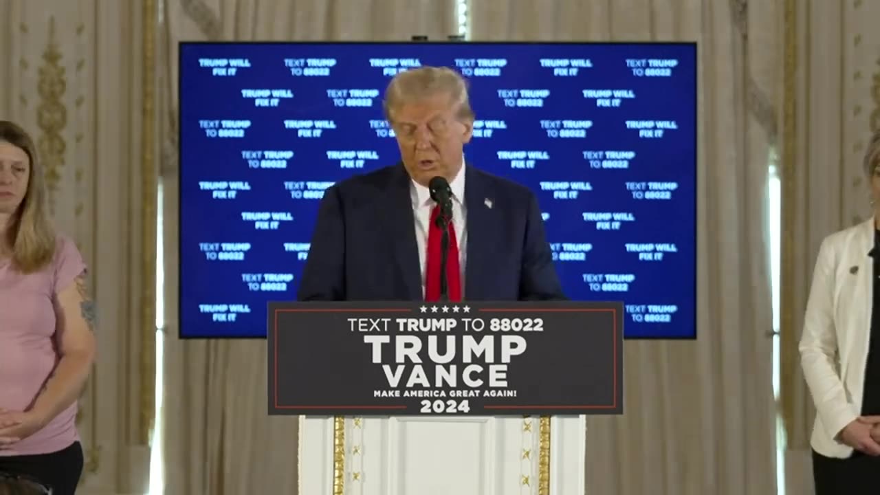 Trump news conference at Mar-a-Lago Full Pool Video