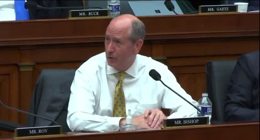 Dan Bishop: "No one is above the law."