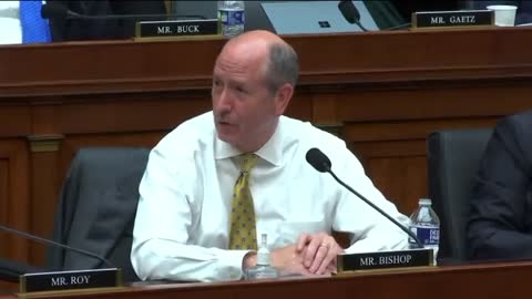 Dan Bishop: "No one is above the law."