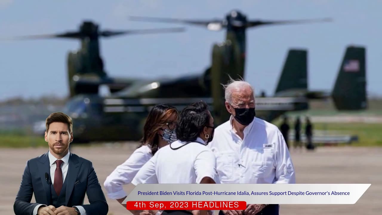 President Biden visit and support victims of ldalia hurricane