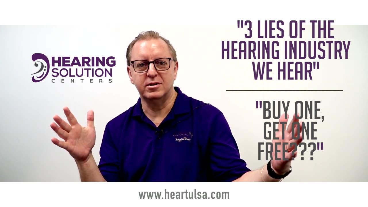 Dr.Scott Young - 3 Lies of the Hearing Industry We Hear