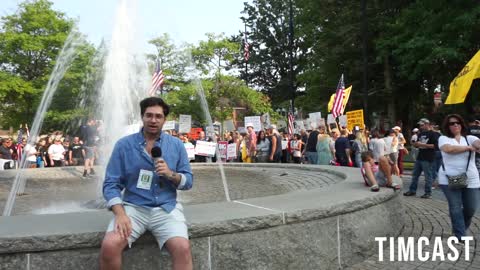 Stony Brook Protest Against Vaccine Mandates