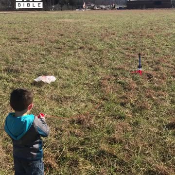 Kid is in disbelief after watching rocket launch