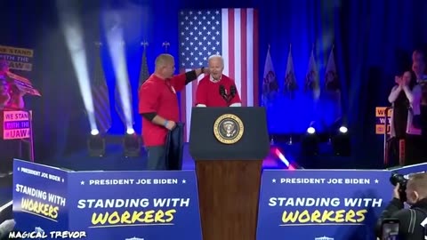 joe biden how to put your shirt on parody
