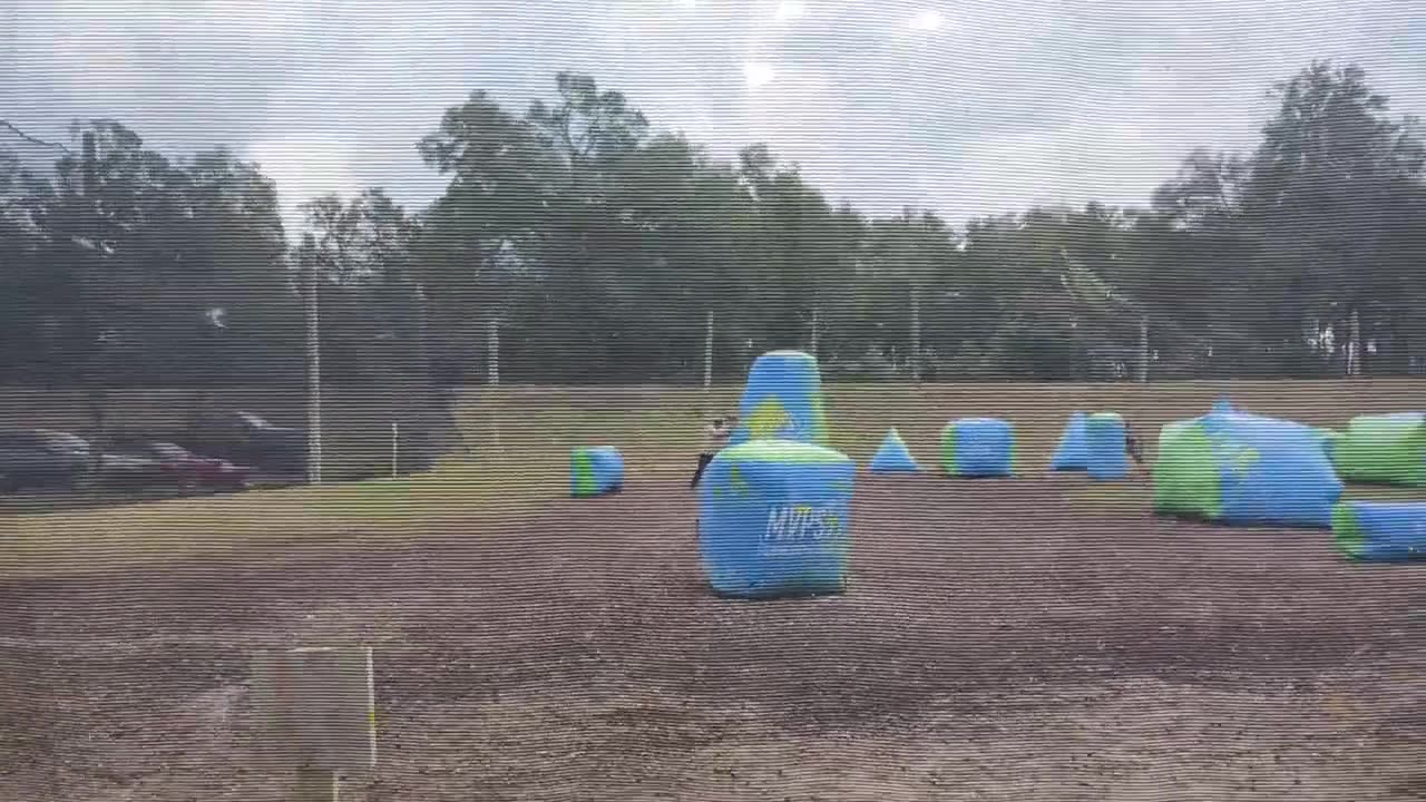 All American prepper takes on top-notch paintball tournament player and smokes him