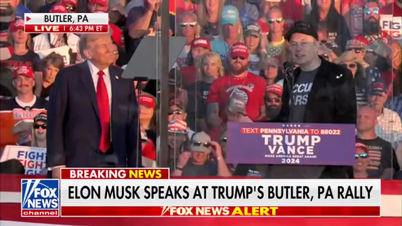 Elon Musk: “I want a man that gets shot and fist pumps afterwards for my president.”