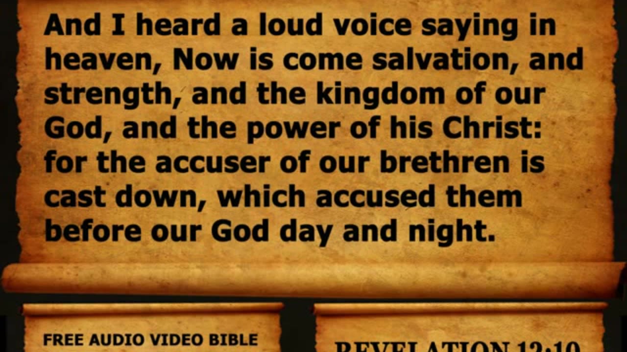 Bible Book 66. Revelation Complete 1-22, King James Version (KJV) Read Along Bible
