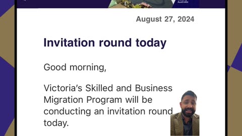 Victoria’s Skilled & Business Migration Program 🇦🇺 Invitation round is happening today!