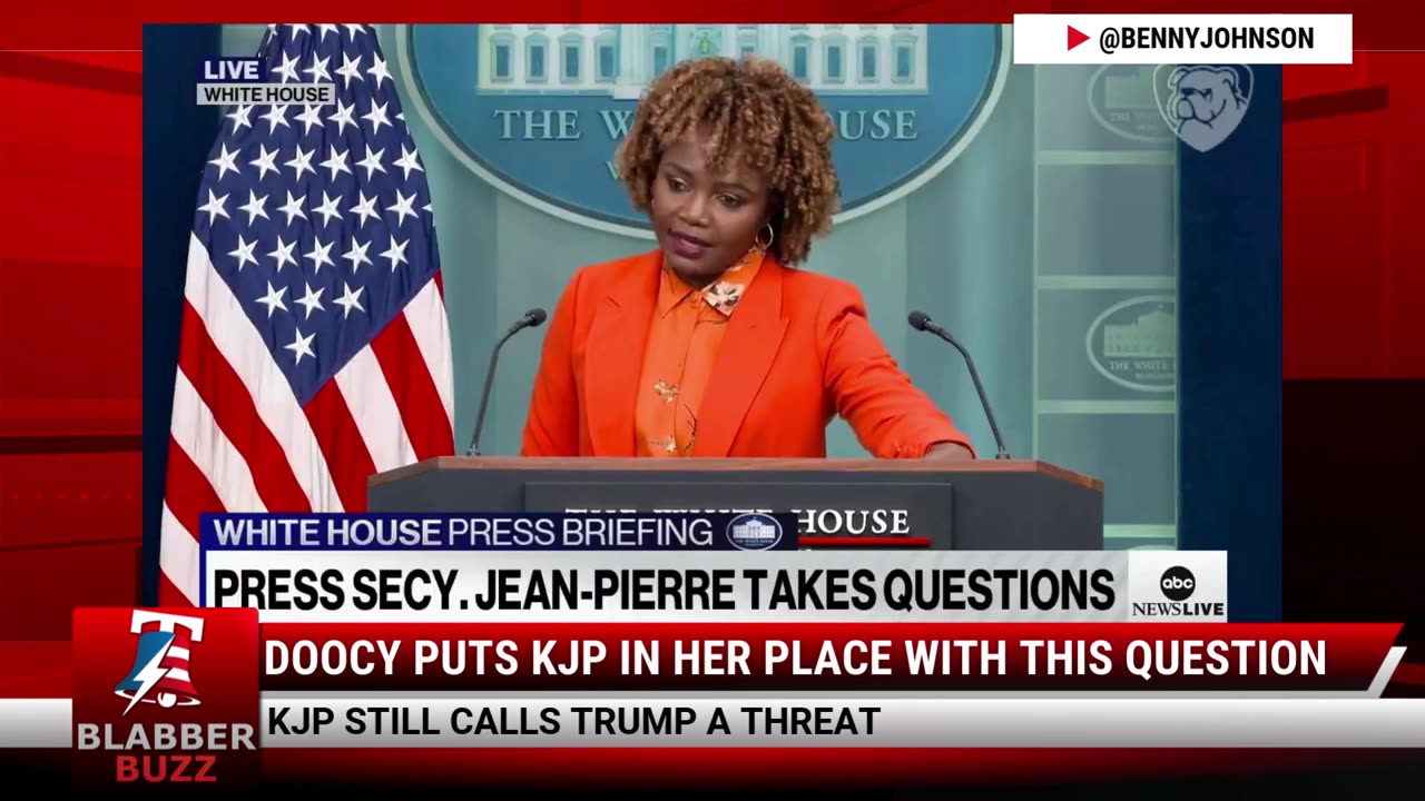 Doocy Puts KJP In Her Place With This Question