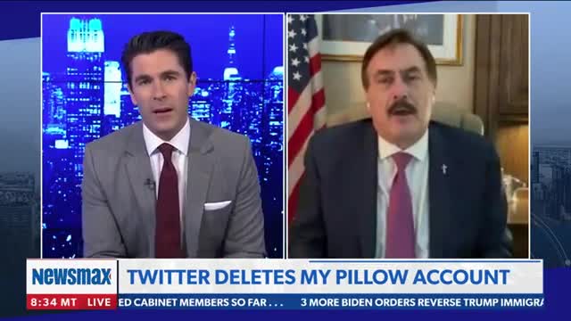 BONUS: Mike Lindell returns to Newsmax TV To Discuss Twitter Ban