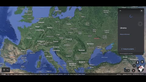 Brak widocznych granic Ukrainy i Rosji na google earth. Hmm?