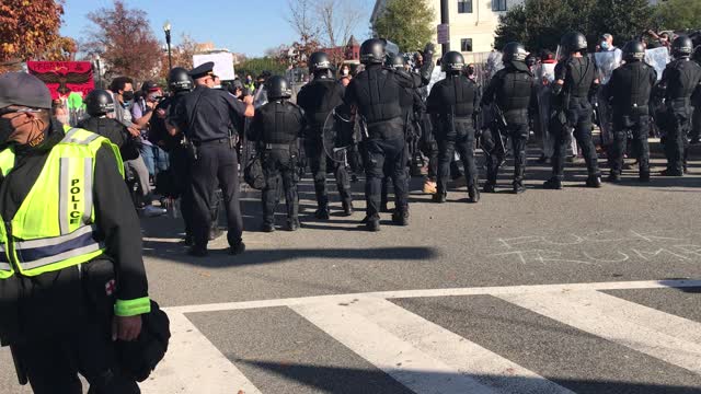 Antifa Outnumbered by Patriots