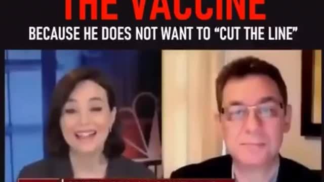 Pfizer's boss is not vaccinated yet