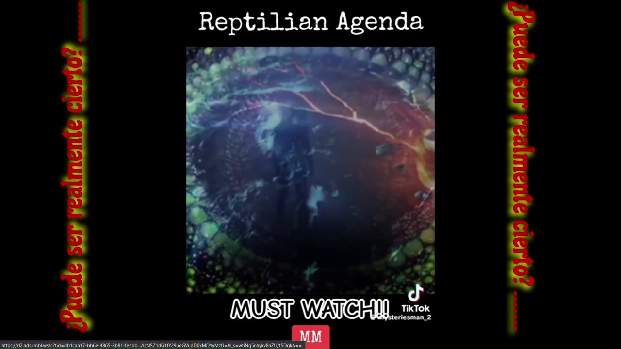 EXPLICACIÓN DE LA AGENDA REPTILIANA (¿Puede ser verdad?) .......