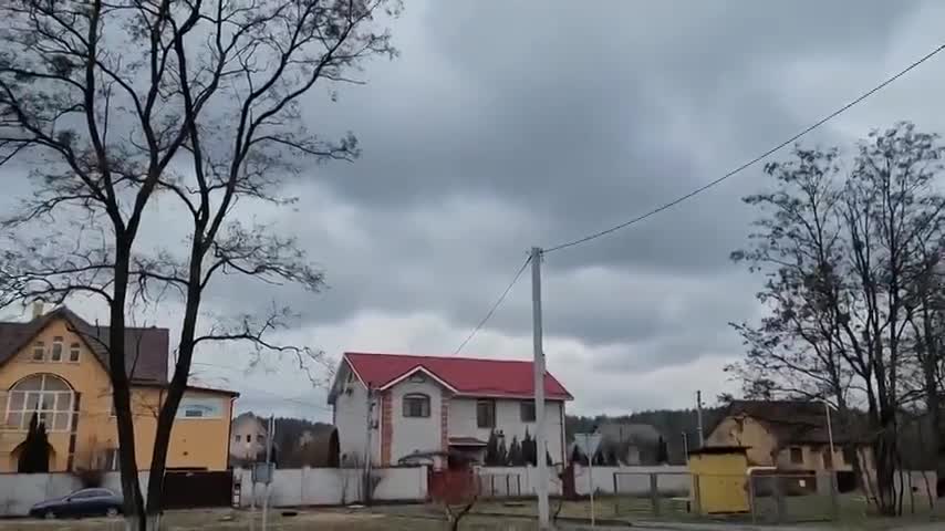 Two Ukrainian MiG-29s Over The Skies of The Ukrainian Capital Kyiv.