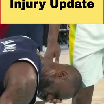 Steve Kerr Gives LeBron James Injury Update