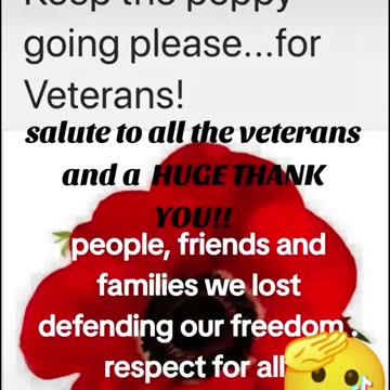 Veterans Fought For Our Freedom! Remember!