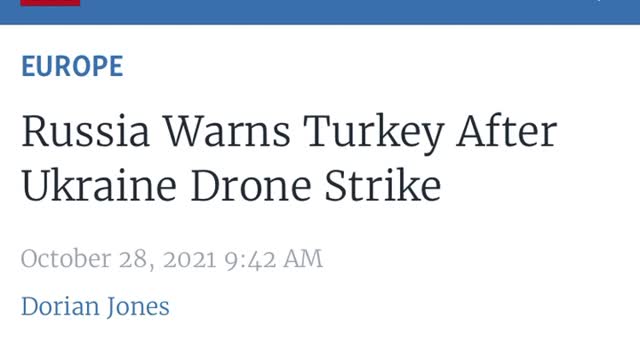 Russia Warns Turkey After Ukraine Drone Strike Part 1.