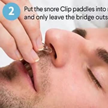 Silicone Magnetic Anti Snore Stop Snoring Nose Clip