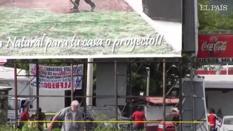 Panama protesters shot dead by driver after blocking road