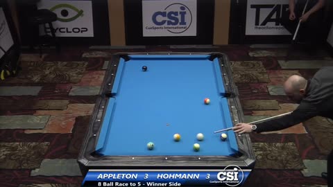 Darren Appleton vs Thorsten Hohmann ▸ 2014 US Bar Table 8-Ball Championship