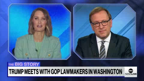 Trump rallies support from Republican lawmakers ABC News
